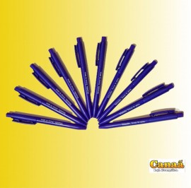 Caneta me roxa com 10 pcs