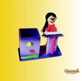 Pastora biscuit  com porta caneta, cada 