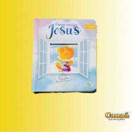 Livro janelinha Meu amigo com Jesus ( pginas capa dura),cada