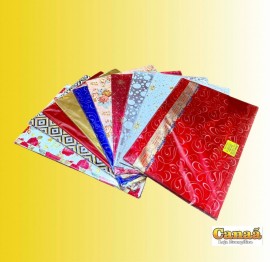 Saquinhos Laminado decorado 30x44 c/50 
