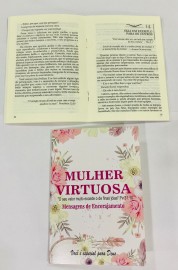  Livro Mensagens de encorajamento ( capa Mulher Virtuosa)