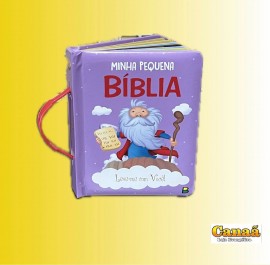 Livro Minha pequena Bblia com alcinha.