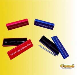 Caneta plstico na caixa (Voc  especial para Deus), cada