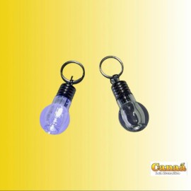 Chaveiro l�mpada de acr�lico com luz, cada