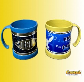 Caneca Plastico ,mensagens bblica,cada
